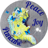 Peace Joy Pancake Kuschelkatze
