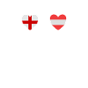 England and Austria Austrian flag