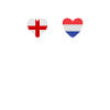 England and Netherlands Dutch flags