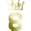 8 Zahl Krone