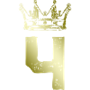 4 Number crown