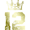 12 Zahl Krone