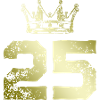 25 Zahl Krone