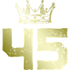 45 Number crown