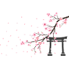 sakura yori tshirt japan cherry blossoms