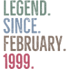 Legend Since February 1999