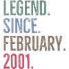 Legend Since February 2001
