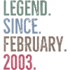 Legend Since February 2003