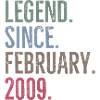 Legend Since February 2009