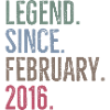 Legend Since February 2016