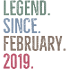 Legend Since February 2019
