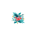 letter I flowered