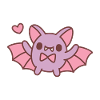 Cute Vampire Bat Doodle
