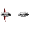 eye eye red symbol