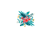 letter R flowered
