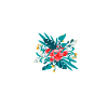 letter S flowered