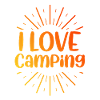I love camping