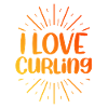 I love curling