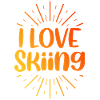 J’adore skier