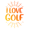 J’adore le golf