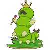 Raupe Krone