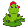 Chenille avec capuchon