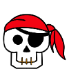 Pirate skull