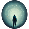 Astronaut im All