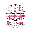 humour anniversaire 11 ans