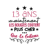 humour anniversaire 13 ans
