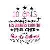 humour anniversaire 10 ans