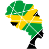 Jamaica Flag Jamaican Woman