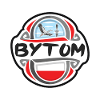 Bytom Poland Flag Badge Travel Souvenir Stamp