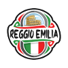 Reggio Emilia Italia Bandiera Souvenir Badge di viaggio Sta