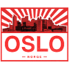 Oslo Skyline Red Black