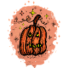 Pumpkin with stars 2