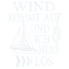 Segelboot im wind segeln