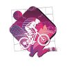 Vaporwave Downhill