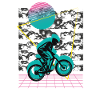 Vaporwave Downhill