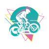 Vaporwave Downhill