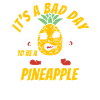 Drôle d’ananas disant Melon Frutarier