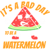 Funny watermelon saying Melon Frutarian
