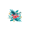 letter Y flowered