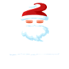 weihnachtsmann merry xmas grinsen