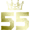 55 Number crown