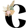 letter C flowered