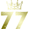 77 Number crown