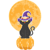 Halloween Cat Witch