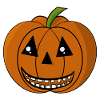 Smiling pumpkin