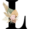 letter L flowers